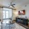 Open space living area with natural lighting