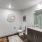 Spacious well-lit bathroom